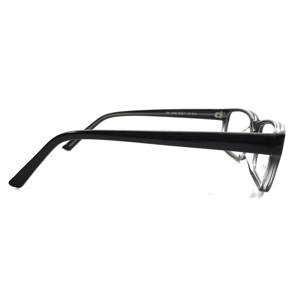 Lantis Optical Eyeglasses Frames CS L7006 BLK Black Rectangle Full Rim 57-17-145